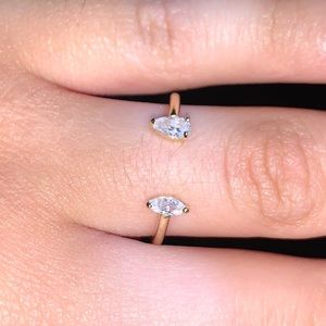 10K Gold Ring Marquise ✨